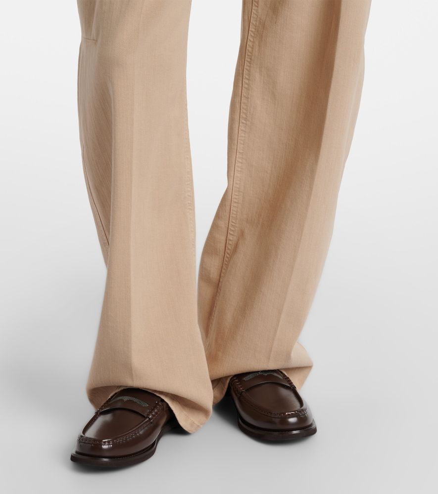 Mid-Rise Wide-Leg Jeans Monili - Brunello Cucinelli - Modalova