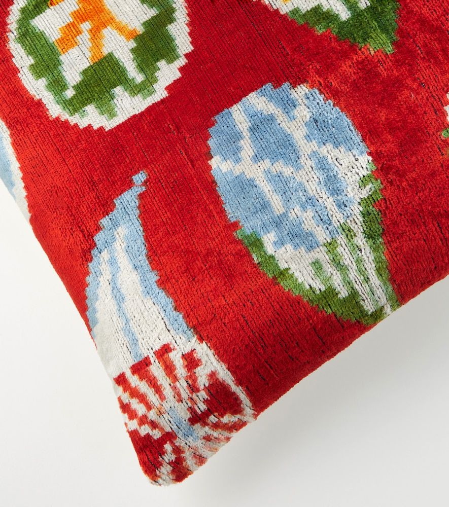 Cuscino in velluto di seta e cotone - Les-Ottomans - Modalova
