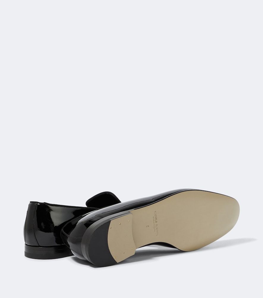 Slip-Ons Mario aus Lackleder - Manolo Blahnik - Modalova