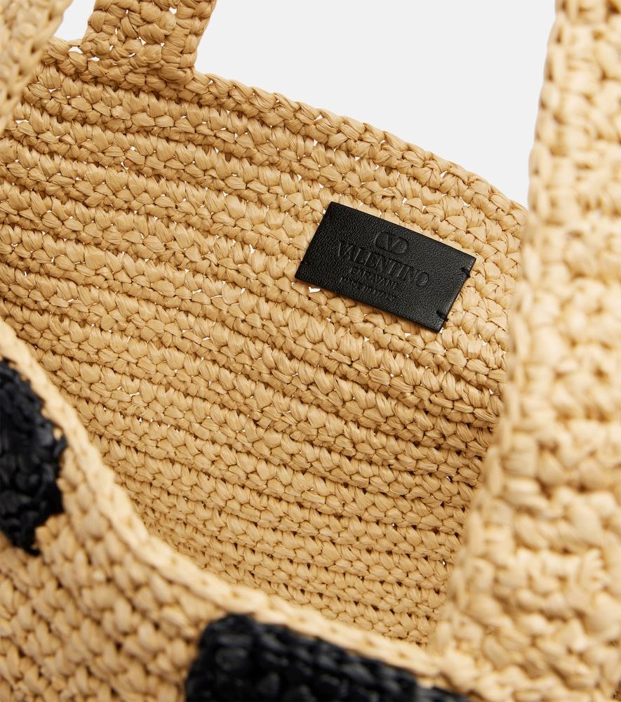 Viva Superstar Large crochet tote bag - Valentino Garavani - Modalova