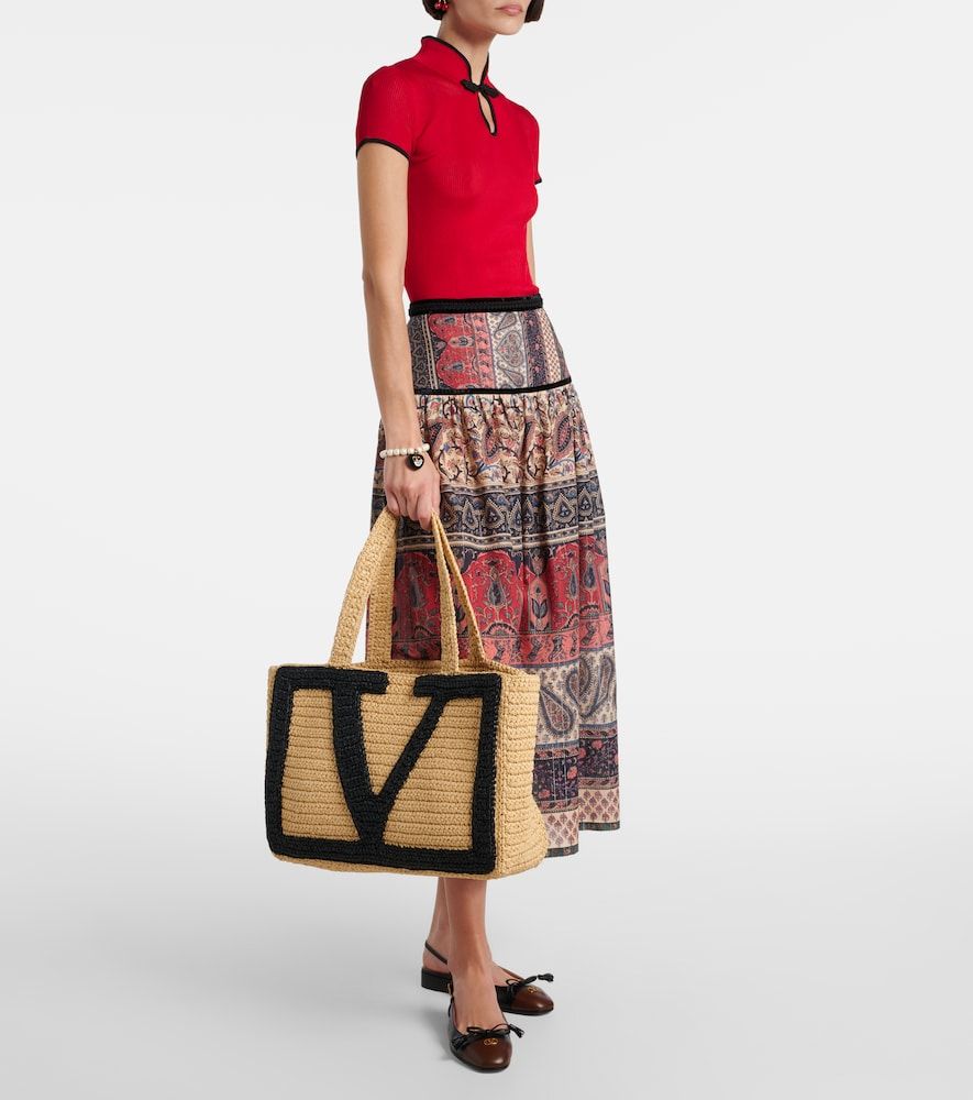 Viva Superstar Large crochet tote bag - Valentino Garavani - Modalova