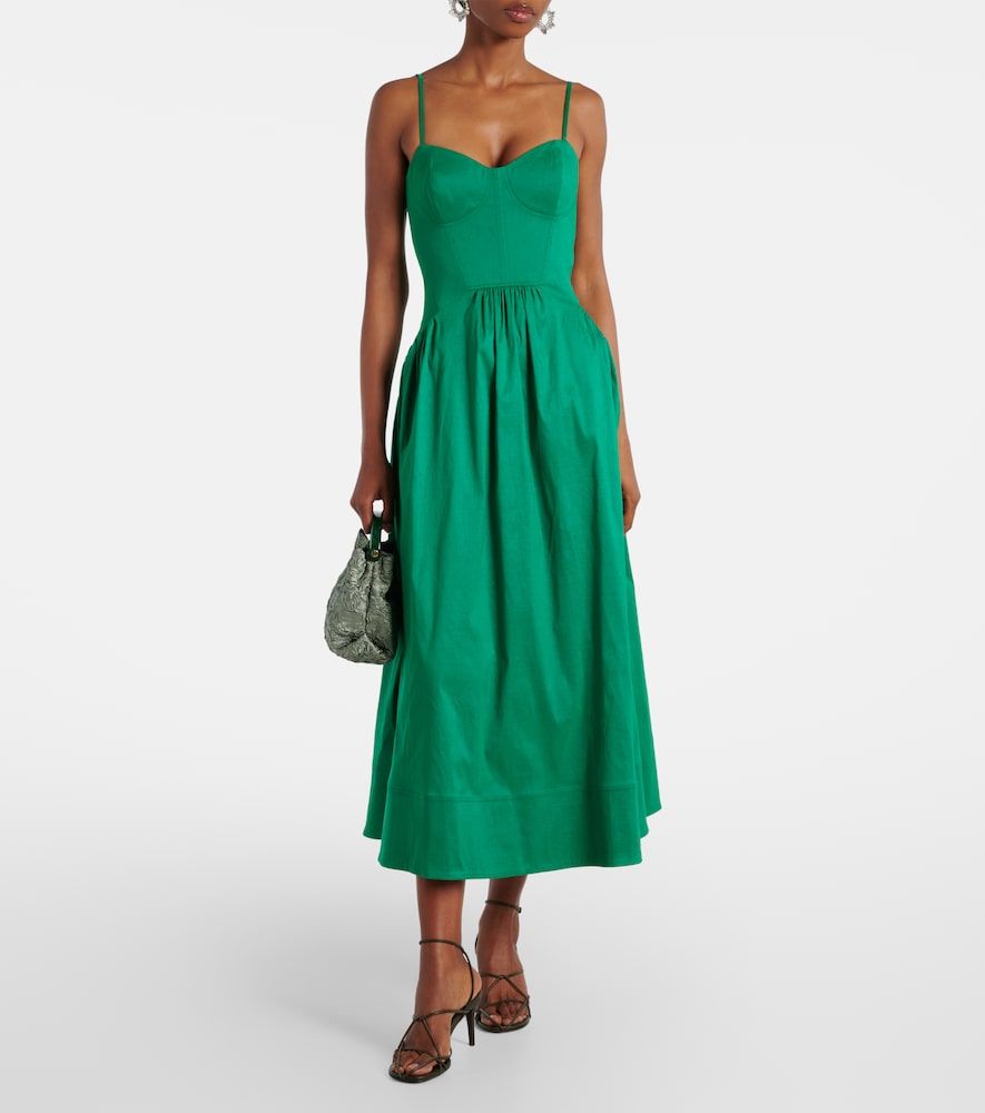 Bailey belted pleated midi dress - Rebecca Vallance - Modalova