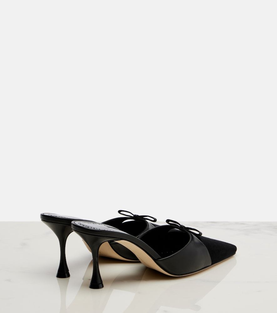 Mules Tapidpla aus Leder - Manolo Blahnik - Modalova
