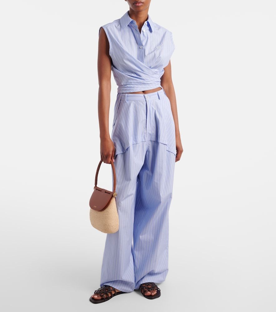 Bolso al hombro Paula's Ibiza Pescador Medium de rafia - Loewe - Modalova