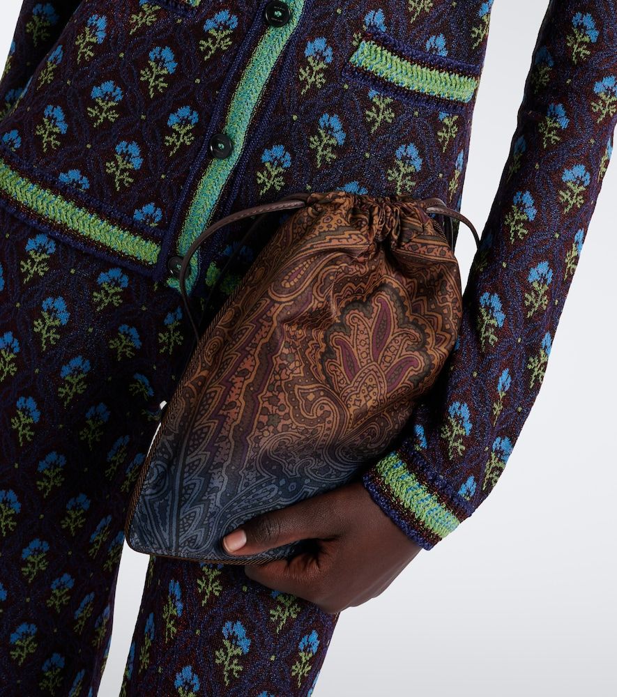 Etro Small paisley clutch - Etro - Modalova