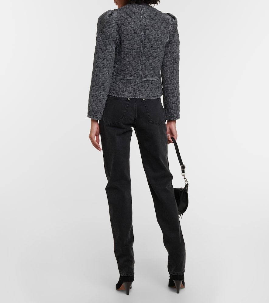 Deliona quilted denim jacket - Marant Etoile - Modalova