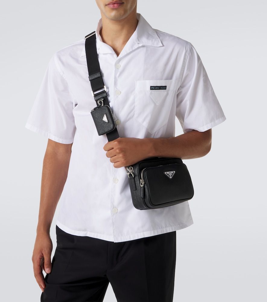 Messenger Bag aus Saffiano-Leder - Prada - Modalova