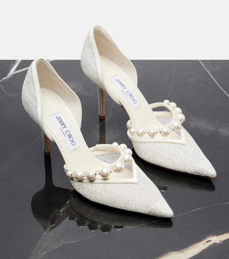 Bridal Aurelie glitter pumps - Jimmy Choo - Modalova