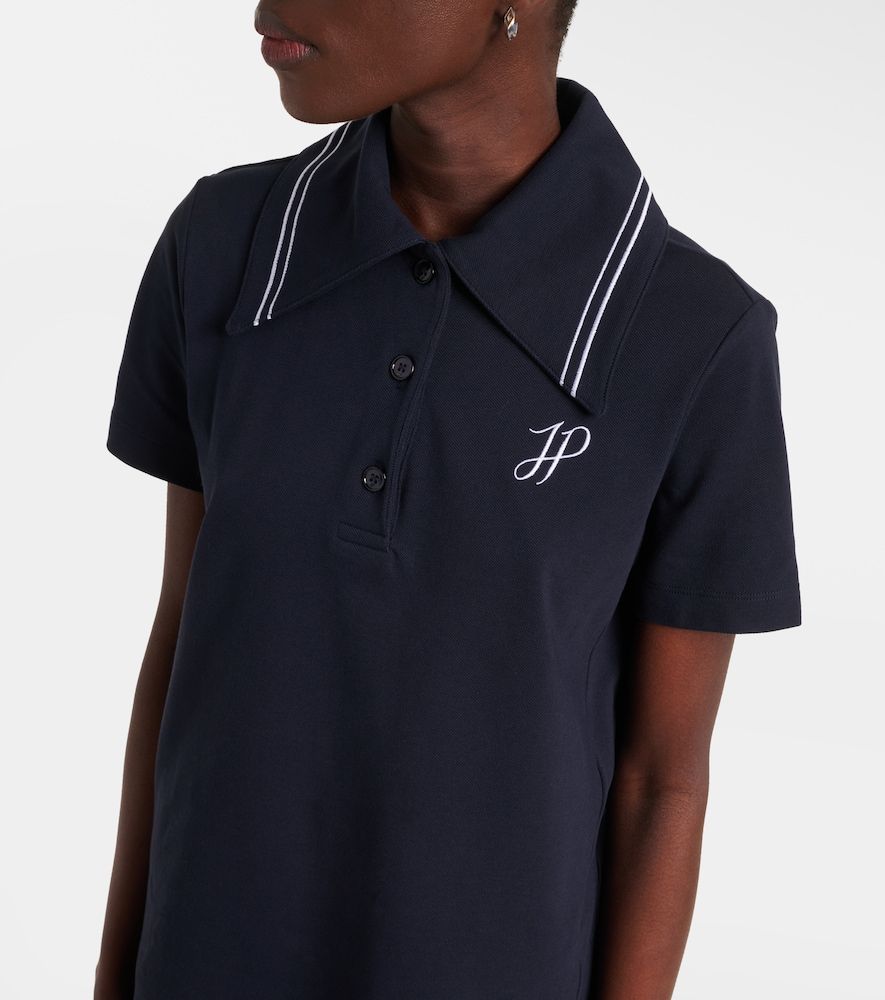 Patou Vestido de algodón con logo - Patou - Modalova