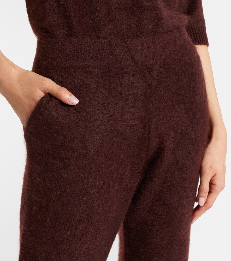 Pantalones flared Fluffy Statement en mezcla de lana y cachemir - Dorothee Schumacher - Modalova