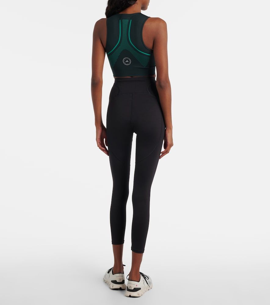 Crop top con logo - Adidas by Stella McCartney - Modalova