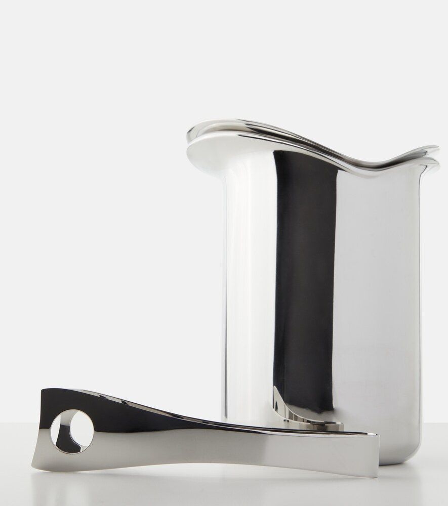 Set di pinze e secchiello per il ghiaccio Wine & Bar in acciaio inox - Georg Jensen - Modalova