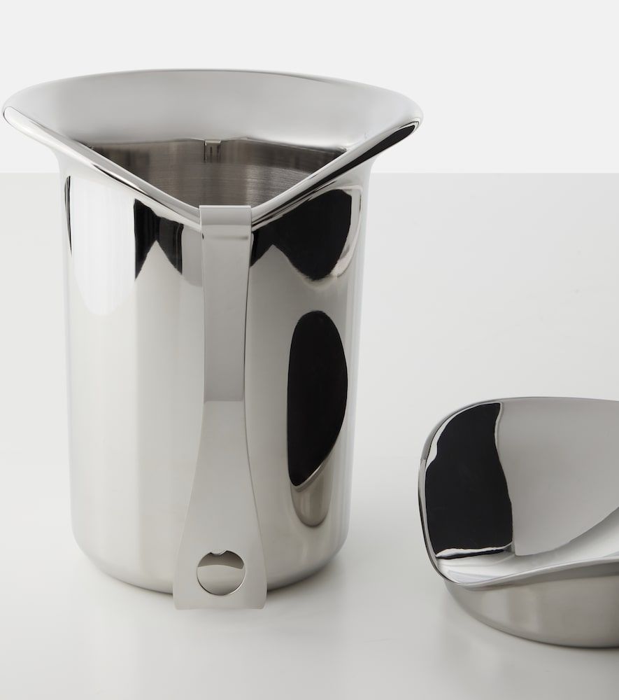 Set di pinze e secchiello per il ghiaccio Wine & Bar in acciaio inox - Georg Jensen - Modalova
