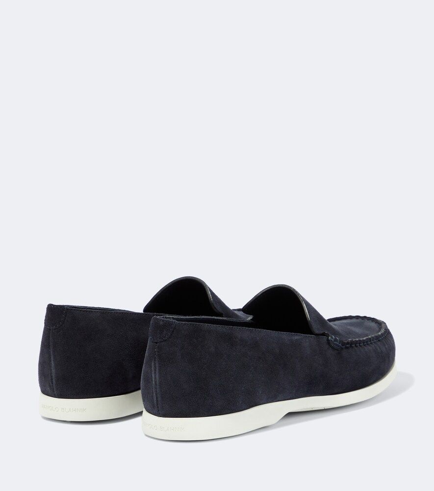 Slip-Ons Monaco aus Veloursleder - Manolo Blahnik - Modalova