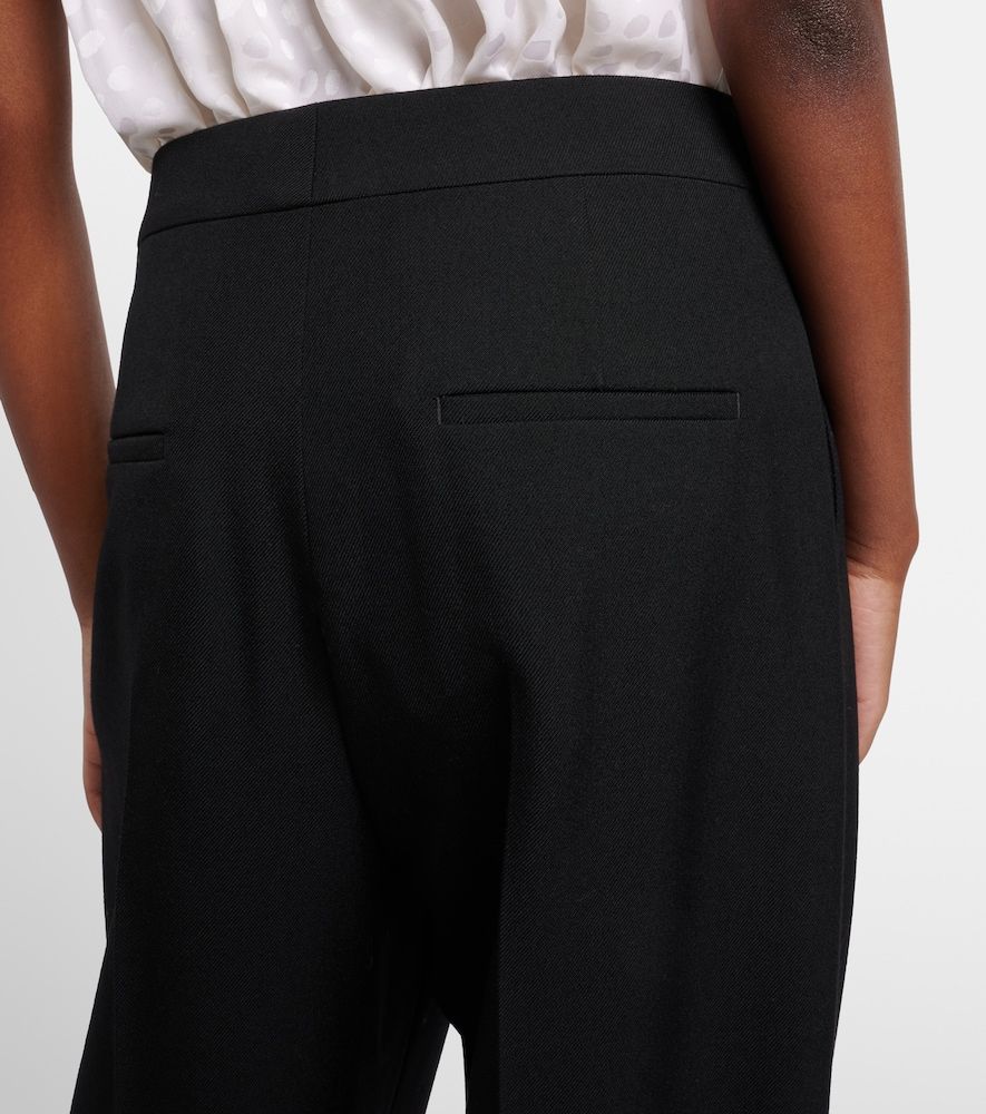 Chloé Pantalones anchos en gabardina de lana - Chloe - Modalova