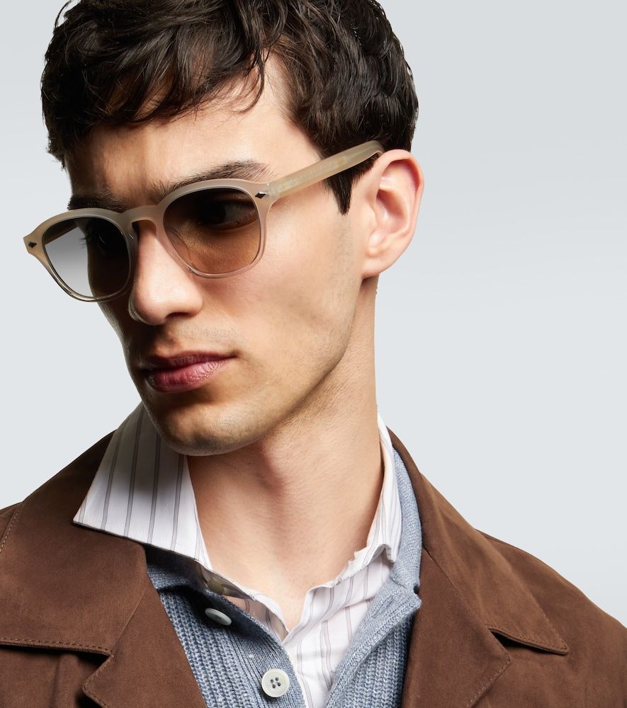 Runde Sonnenbrille - Brunello Cucinelli - Modalova
