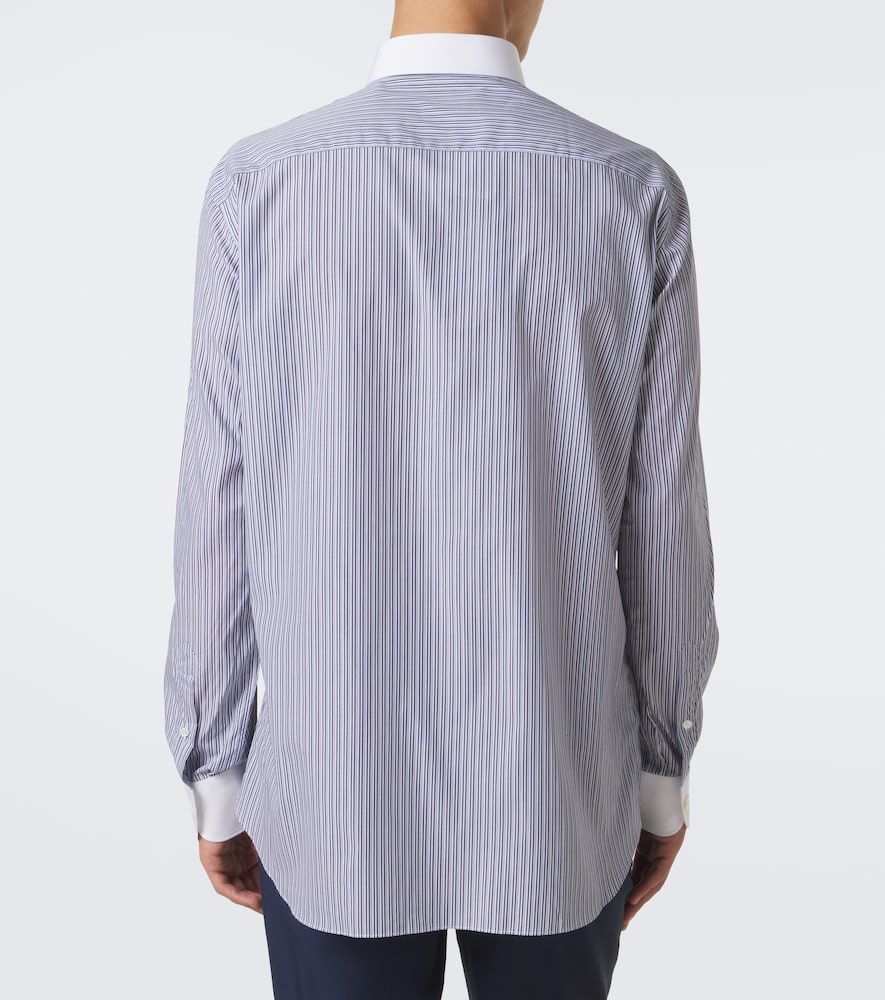 William striped cotton poplin shirt - Brioni - Modalova