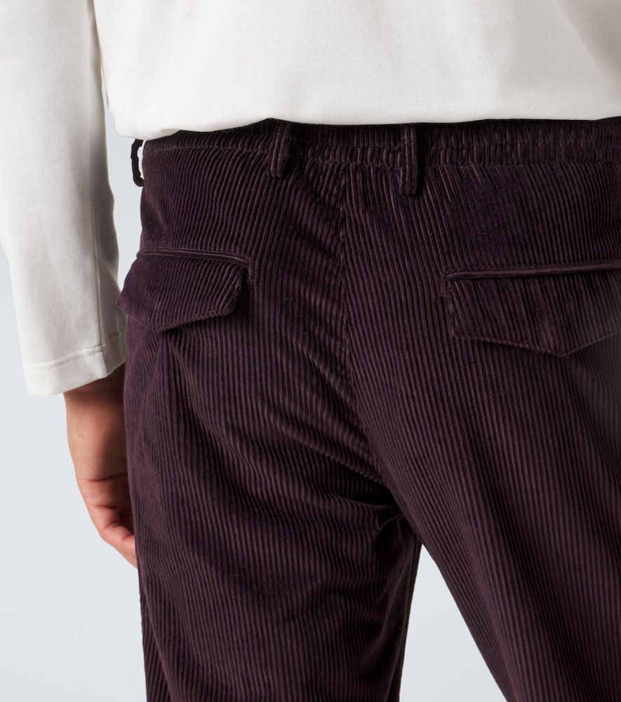 Pantalones slim de pana de algodón y cachemir - Eleventy - Modalova