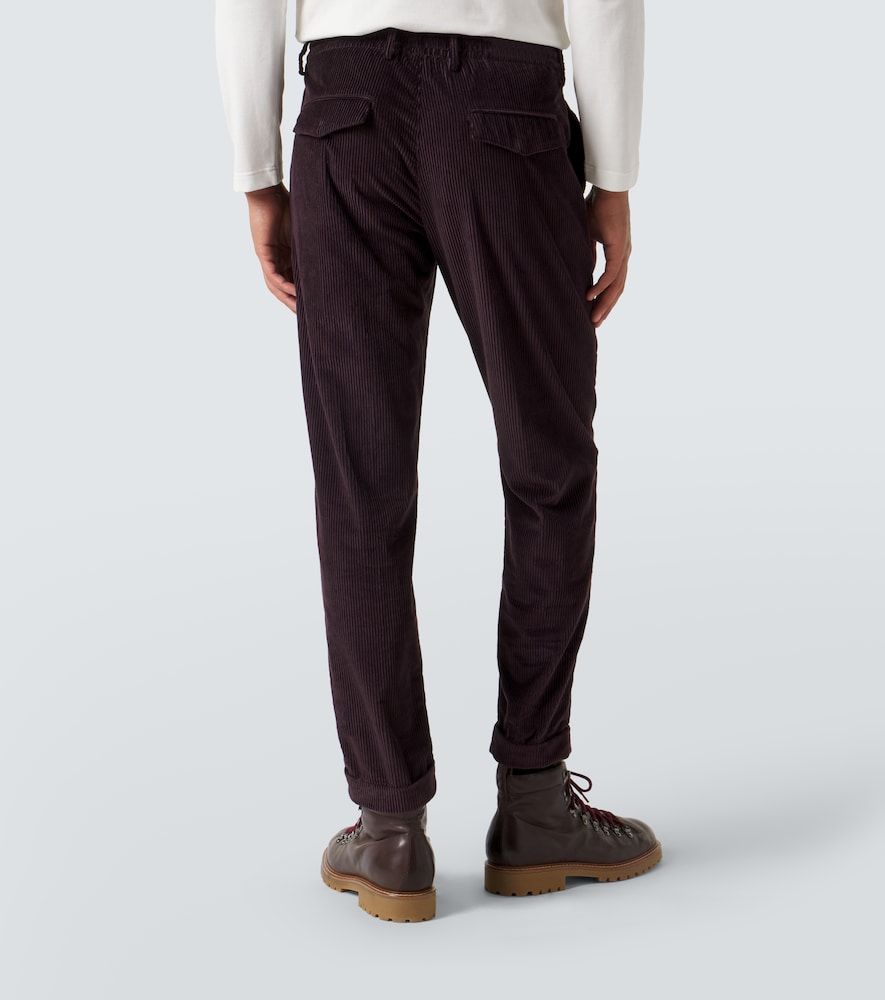 Pantalones slim de pana de algodón y cachemir - Eleventy - Modalova