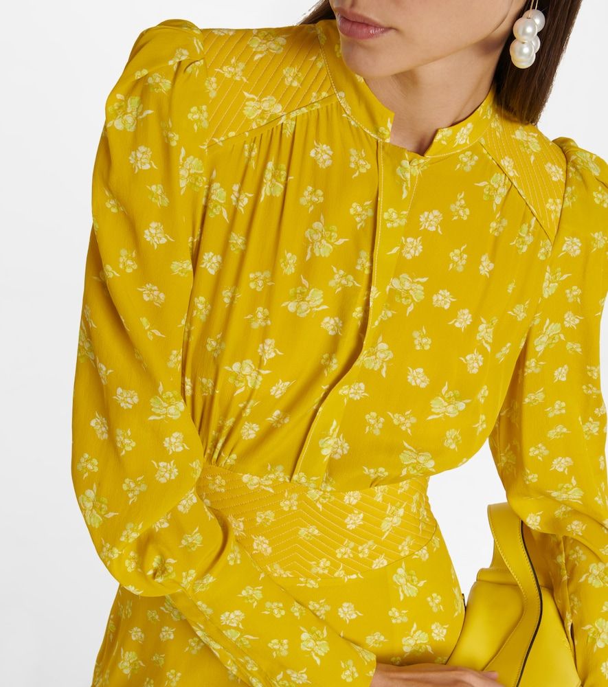 Vestido midi Eccentric Floral - Dorothee Schumacher - Modalova