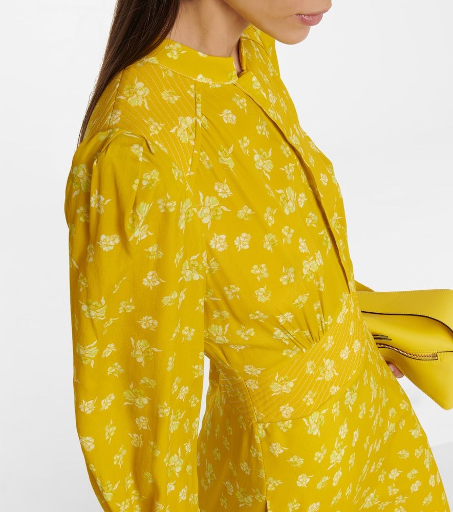 Vestido midi Eccentric Floral - Dorothee Schumacher - Modalova