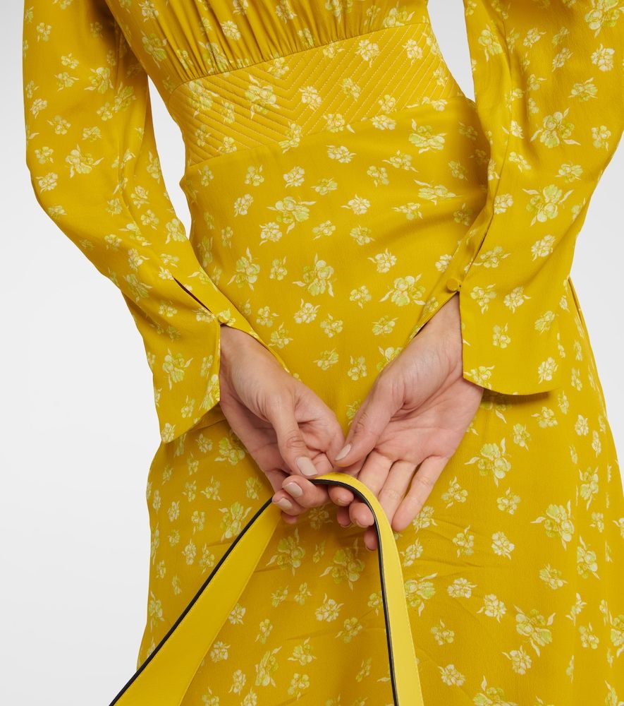 Vestido midi Eccentric Floral - Dorothee Schumacher - Modalova
