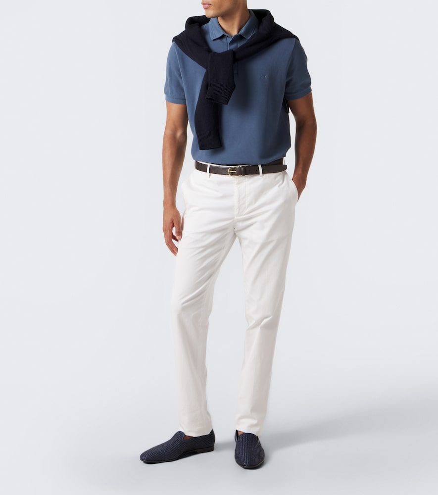 Loafers Mario aus Raffiabast mit Leder - Manolo Blahnik - Modalova