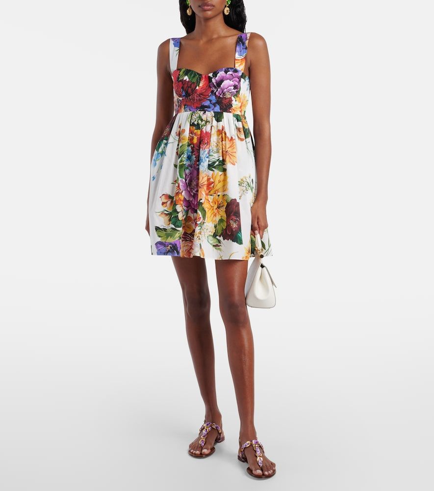 Sandalias Majolica de satén con piel - Dolce&Gabbana - Modalova