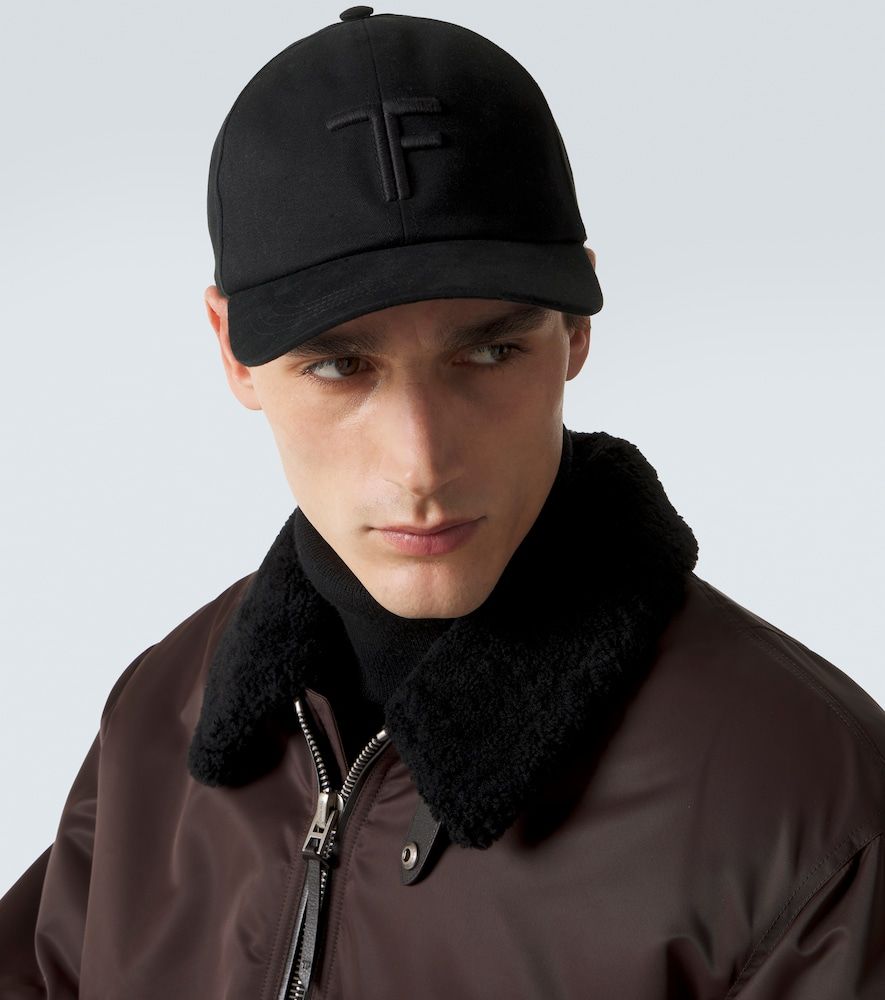 Gorra de algodón con logo bordado - Tom Ford - Modalova