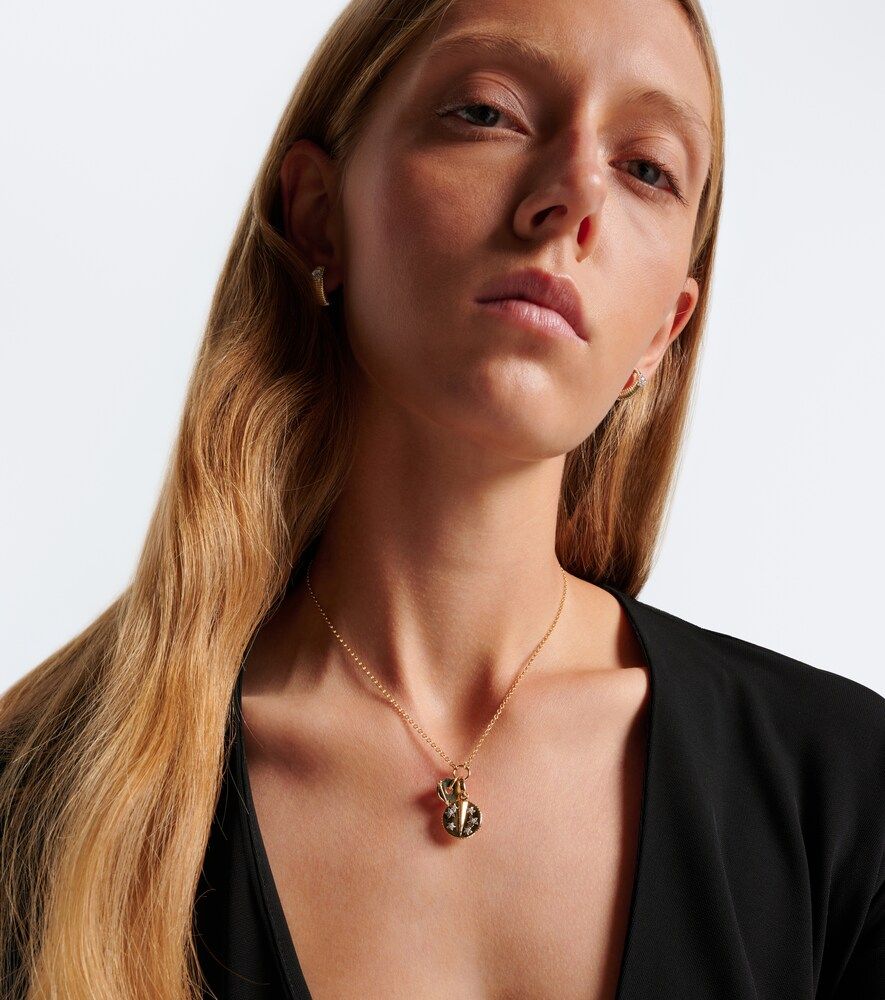 Collar Resilience de oro de 18 ct con diamantes - FoundRae - Modalova