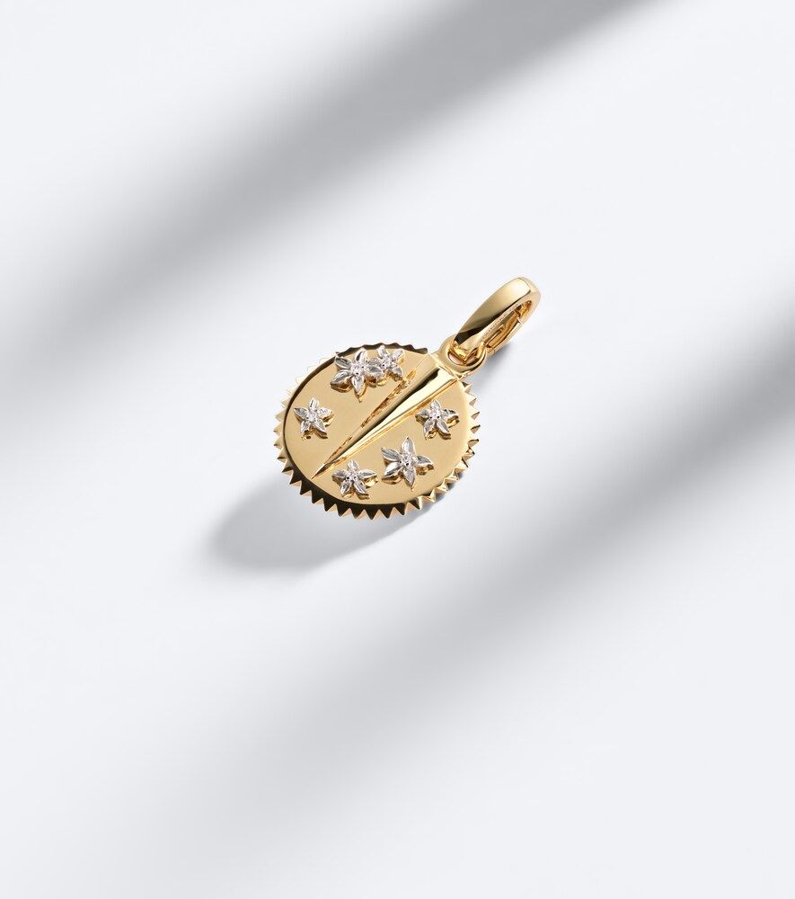 Collar Resilience de oro de 18 ct con diamantes - FoundRae - Modalova
