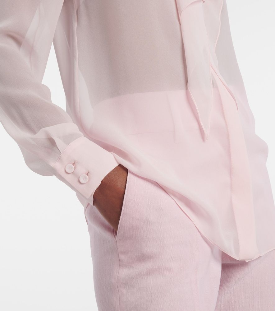 Shildon tie-neck silk blouse - Gabriela Hearst - Modalova