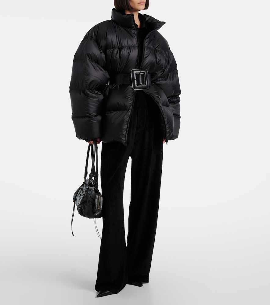 Piumino Hourglass con cintura - Balenciaga - Modalova