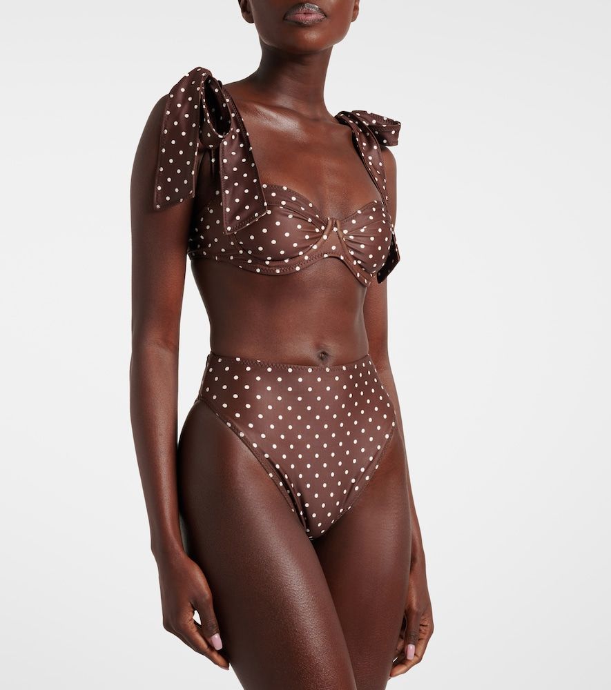Braga de bikini de tiro alto con lunares - Same - Modalova