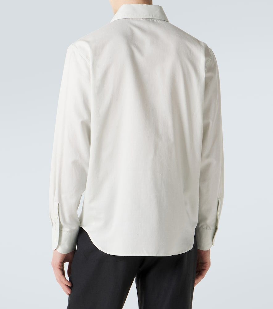 Stòffa Camicia in cotone e seta - Stoffa - Modalova