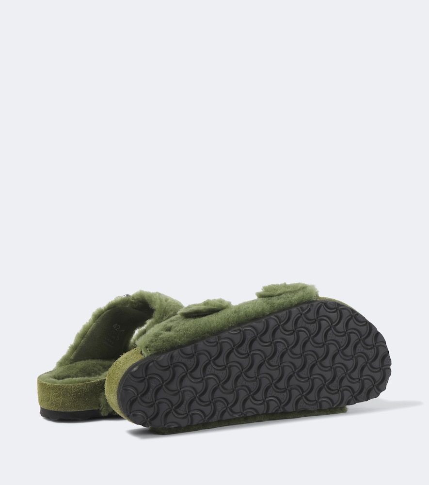 Arizona 1774 shearling-lined suede sandals - Birkenstock 1774 - Modalova
