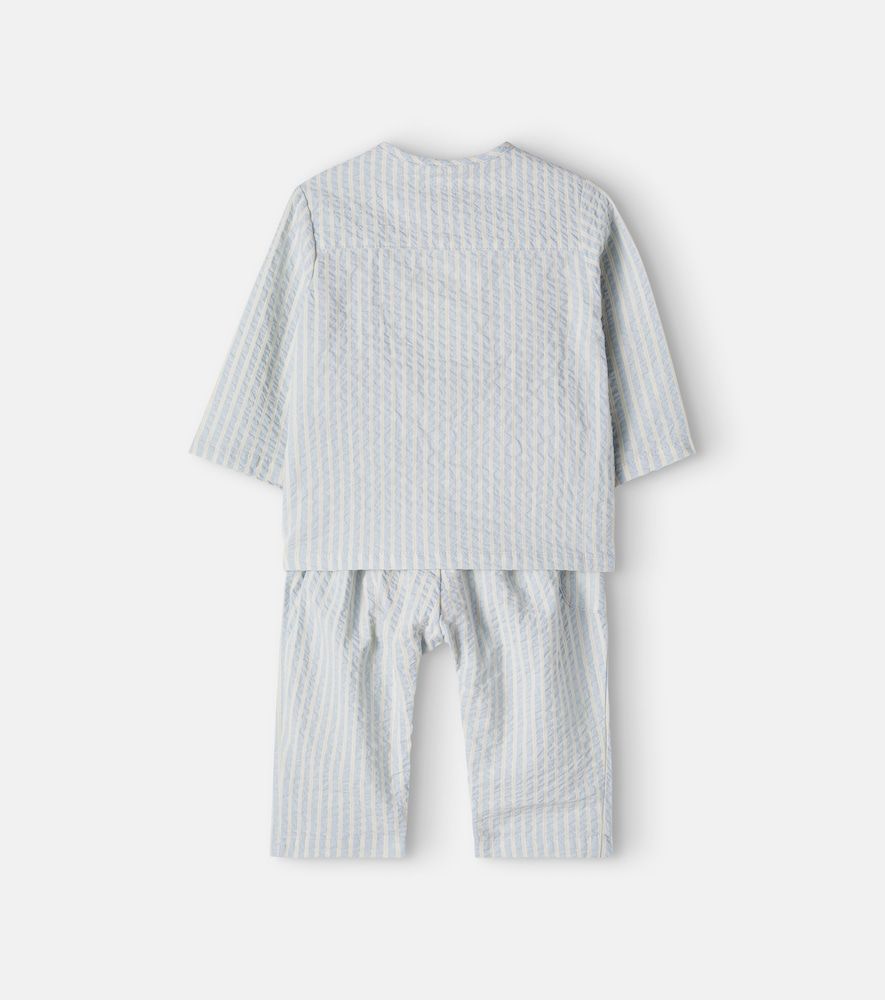 Bebé - set de camisa Shelby y pantalones Henry de algodón - Wheat - Modalova