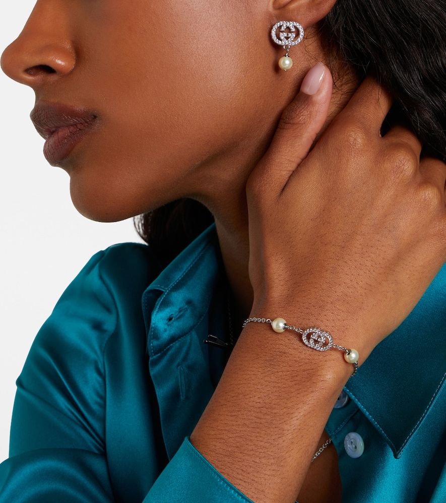 Bracciale a catena Interlocking G - Gucci - Modalova