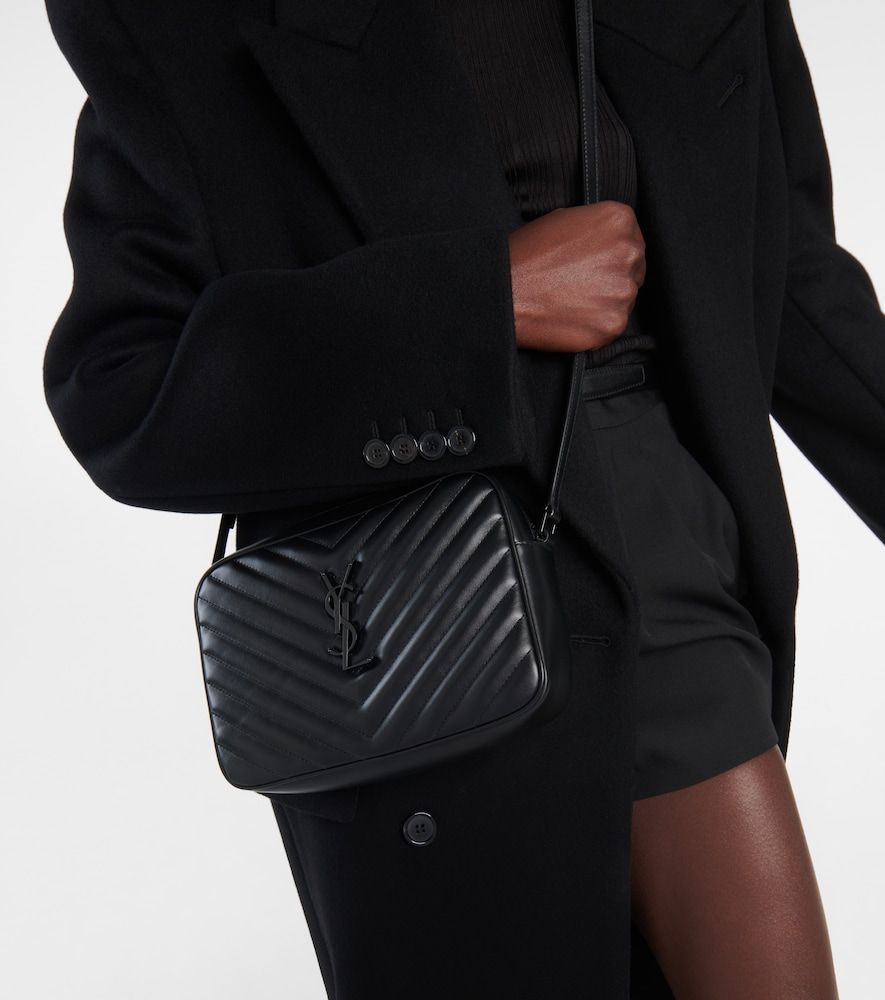Lou Camera leather crossbody bag - Saint Laurent - Modalova