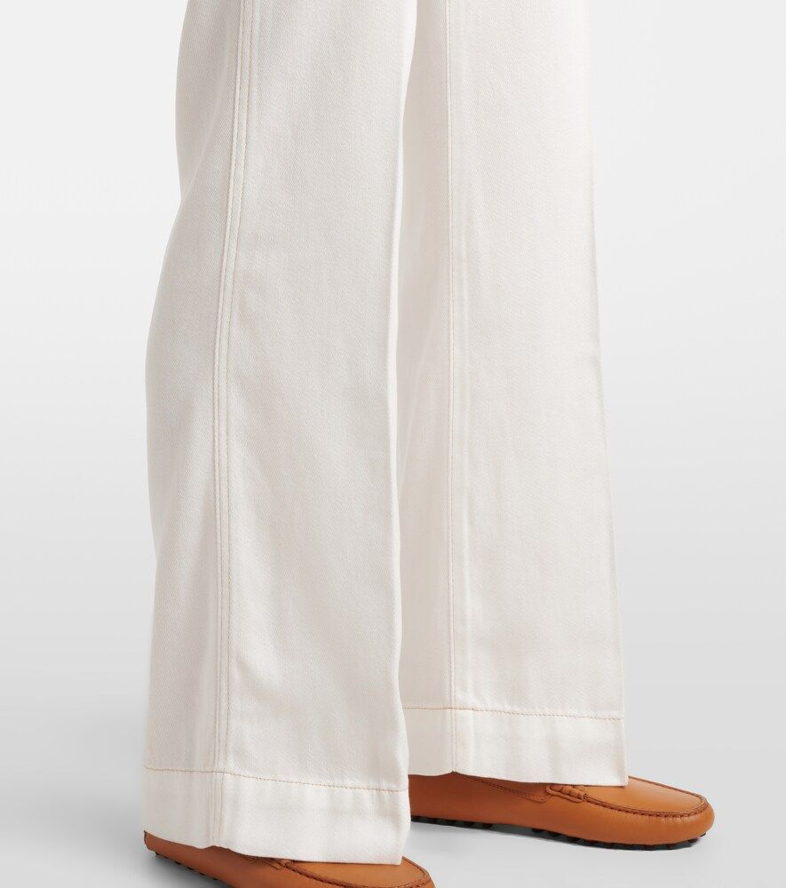 Jeans a gamba larga e vita media - 7 For All Mankind - Modalova
