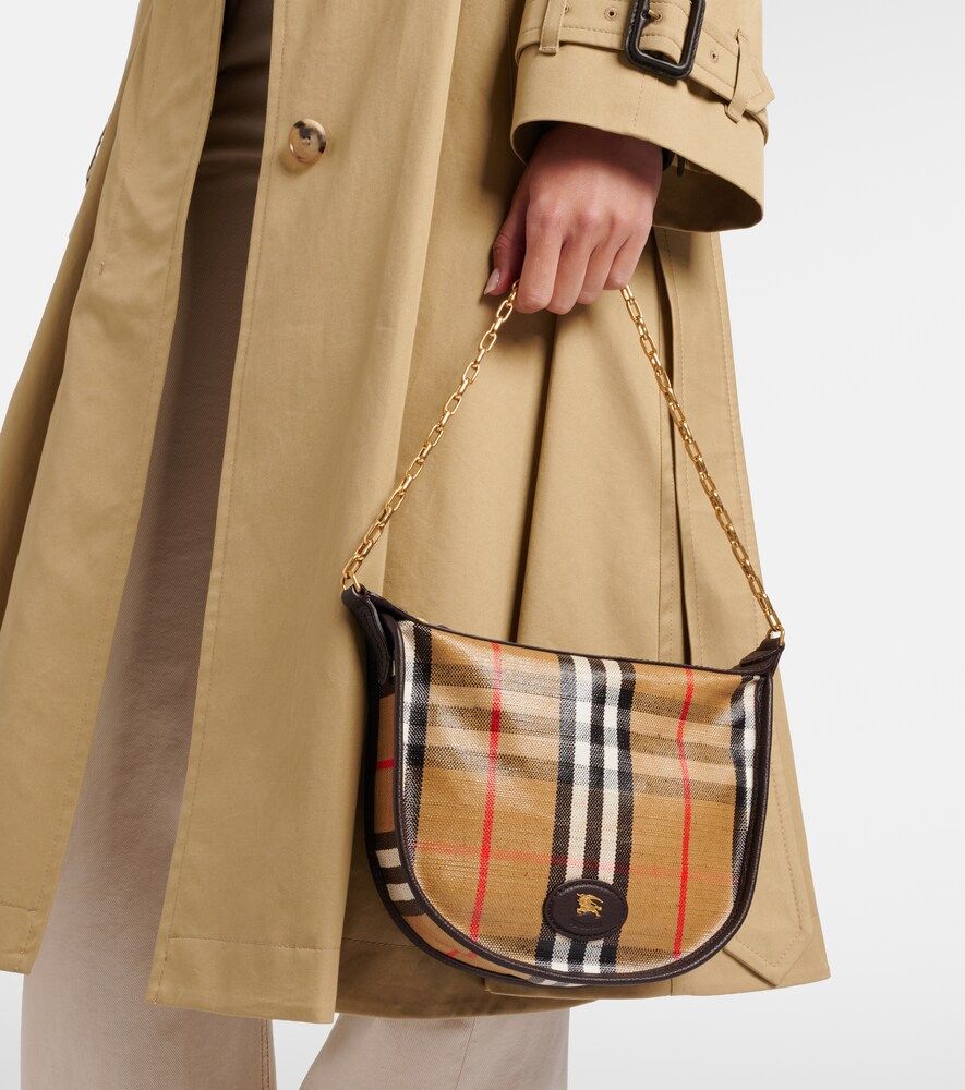 Borsa a spalla Highlands Mini Check - Burberry - Modalova