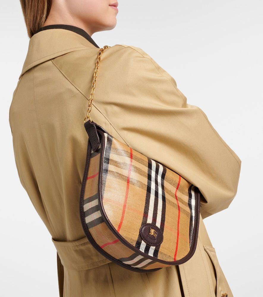 Borsa a spalla Highlands Mini Check - Burberry - Modalova