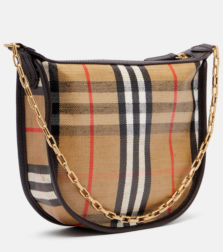 Borsa a spalla Highlands Mini Check - Burberry - Modalova