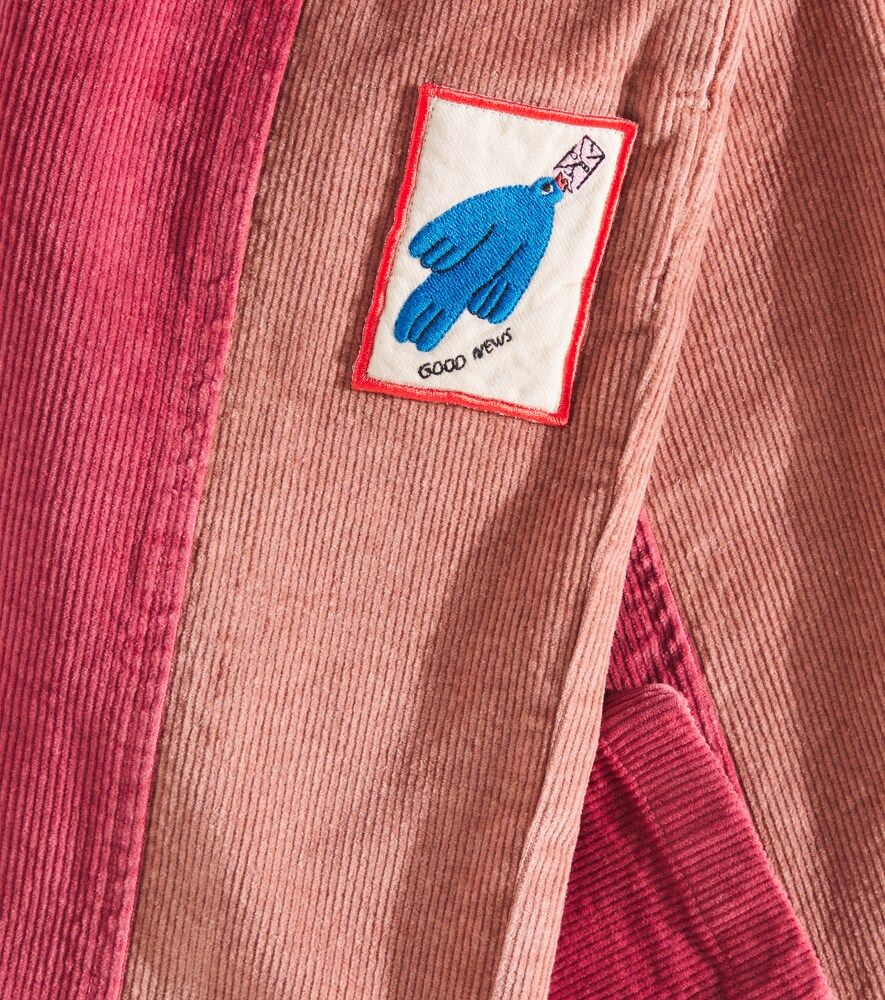 Pantalones Bird de pana colorblock - Jellymallow - Modalova