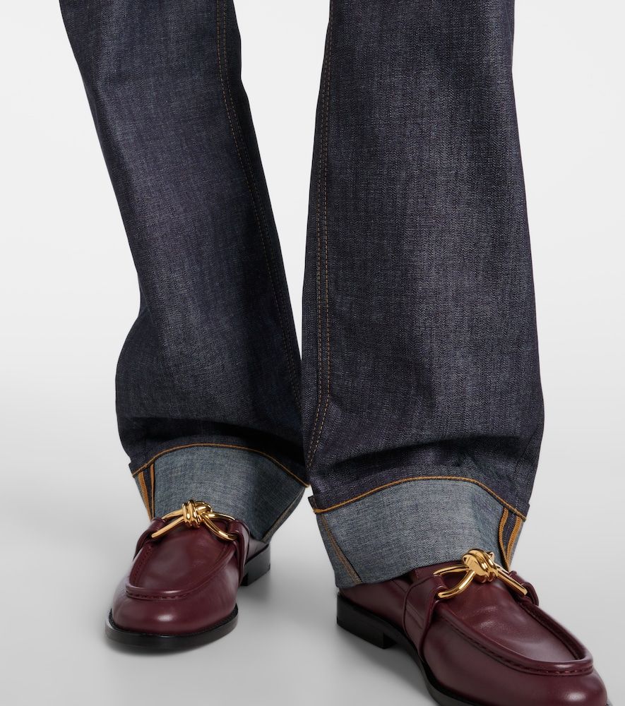 Jeans regular a vita media - Bottega Veneta - Modalova