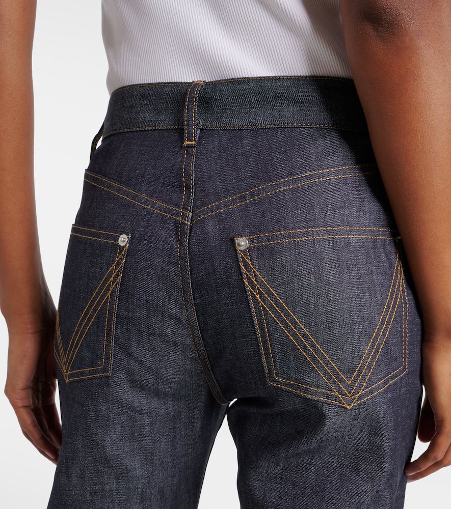 Jeans regular a vita media - Bottega Veneta - Modalova