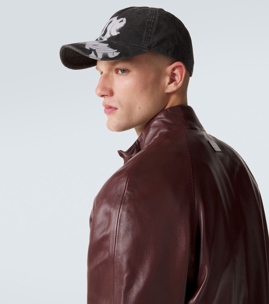 Logo cotton twill baseball cap - Acne Studios - Modalova