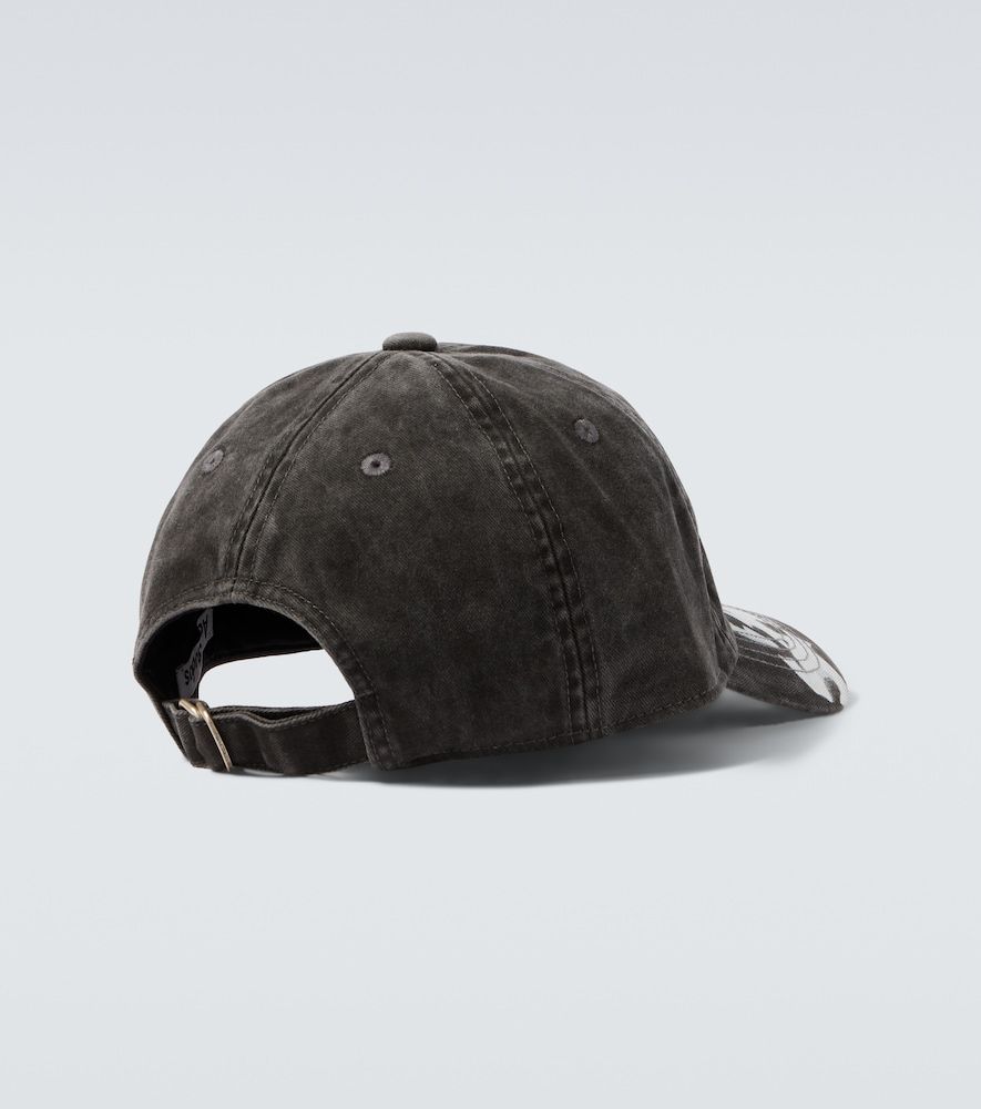 Logo cotton twill baseball cap - Acne Studios - Modalova