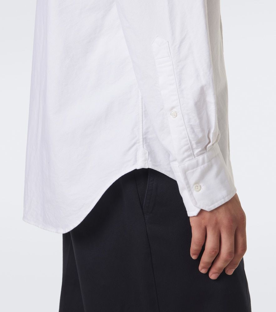 Camicia in cotone con grosgrain tricolore - Thom Browne - Modalova