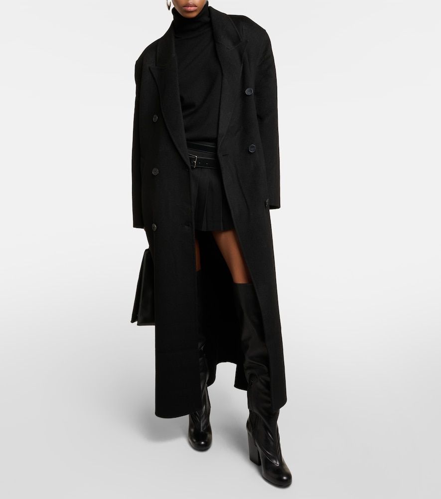 Gaia oversized wool-blend coat - The Frankie Shop - Modalova
